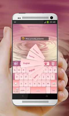 Emulate Android APK Pink sky GO Keyboard