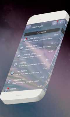 Emulate Android APK Pink smoke S.M.S. Theme