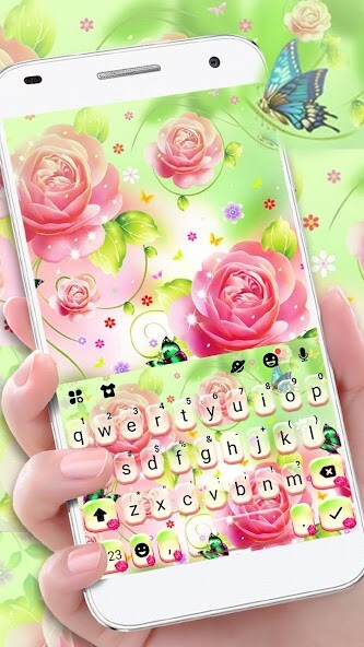 Run android online APK Pink Soft Roses Theme from MyAndroid or emulate Pink Soft Roses Theme using MyAndroid