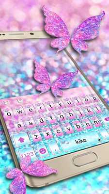 Emulate Android APK Pink Sparkle Butterfly
