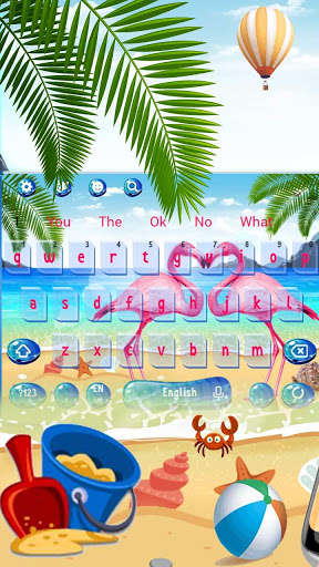 Run android online APK Pink Summer Flamingo Keyboard from MyAndroid or emulate Pink Summer Flamingo Keyboard using MyAndroid