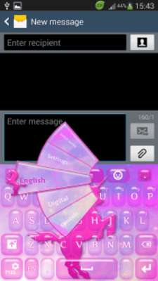Emulate Android APK Pink Unicorn Keyboard