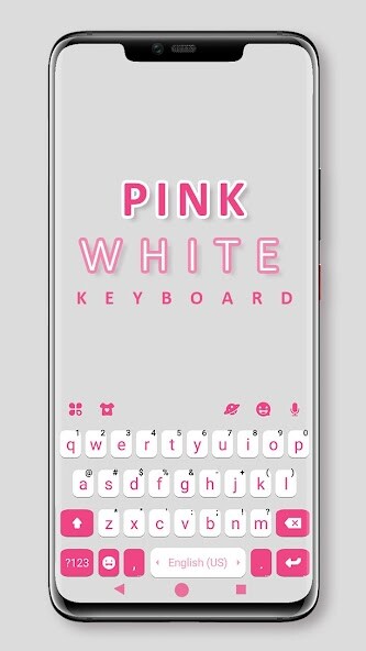 Run android online APK Pink White Chat Keyboard Theme from MyAndroid or emulate Pink White Chat Keyboard Theme using MyAndroid