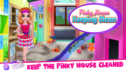 Emulate iPhone app Pinky House Keeping Clean using MyAndroid