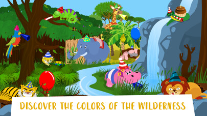 Emulate iPhone app Pinky the Hippo: In the Wild using MyAndroid