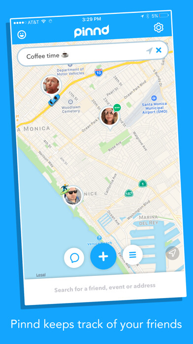Emulate iPhone app Pinnd - Social Map using MyAndroid Emulate iPhone app Pinnd - Social Map using MyAndroid