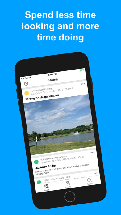 Emulate iPhone app Pinnit: Community Mapping using MyAndroid