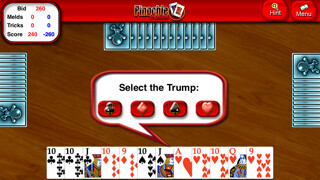Emulate iPhone app Pinochle HD using MyAndroid