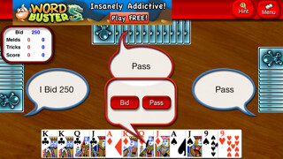 Emulate iPhone app Pinochle Lite using MyAndroid