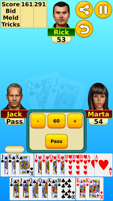 Emulate iPhone app Pinochle - Online & offline using MyAndroid Emulate iPhone app Pinochle - Online & offline using MyAndroid
