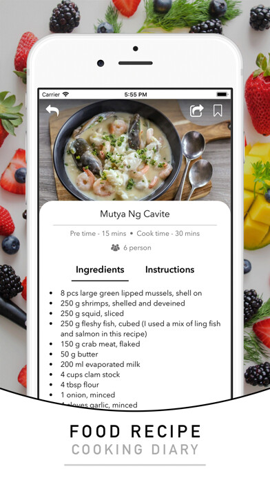 Emulate iPhone app Pinoy - Filipino recipe & food using MyAndroid Emulate iPhone app Pinoy - Filipino recipe & food using MyAndroid