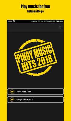 Emulate Android APK Pinoy Music Hits 2018