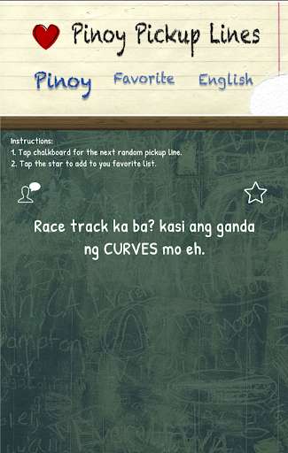 Run android online APK Pinoy Pickup Lines from MyAndroid or emulate Pinoy Pickup Lines using MyAndroid