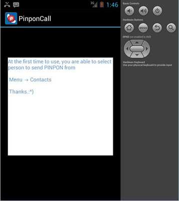 Emulate Android APK PinponCall Emulate Android APK PinponCall