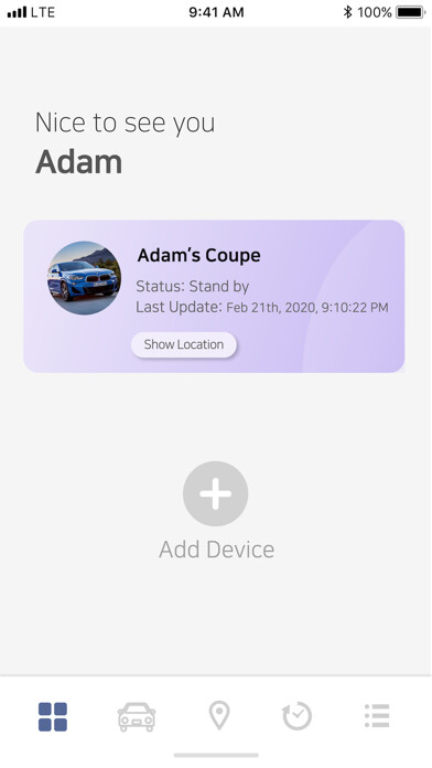 Emulate iPhone app Pintrac Drive using MyAndroid