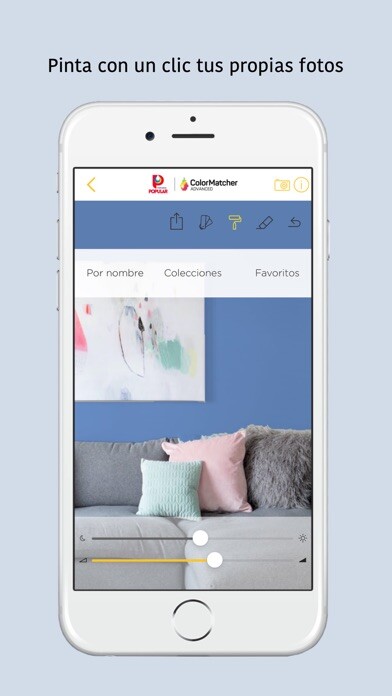 Emulate iPhone app Pinturas Popular using MyAndroid