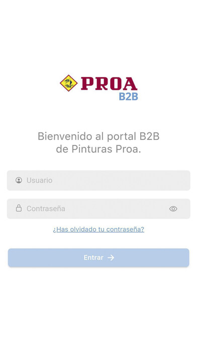 Emulate iPhone app PINTURAS PROA B2B using MyAndroid Emulate iPhone app PINTURAS PROA B2B using MyAndroid