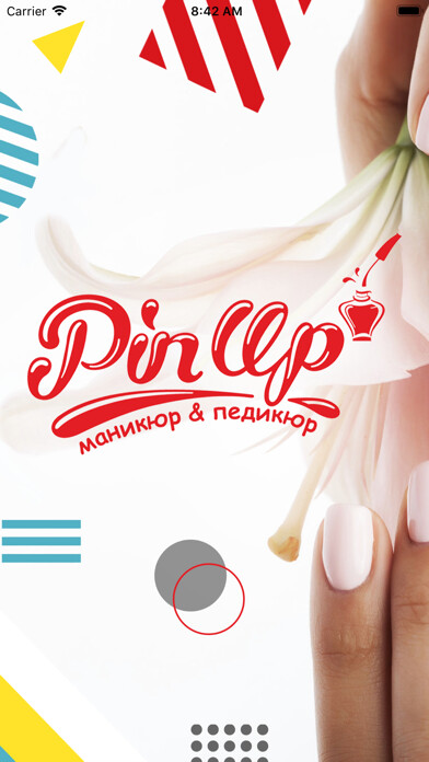 Emulate iPhone app PinUp Manicure & Pedicure using MyAndroid