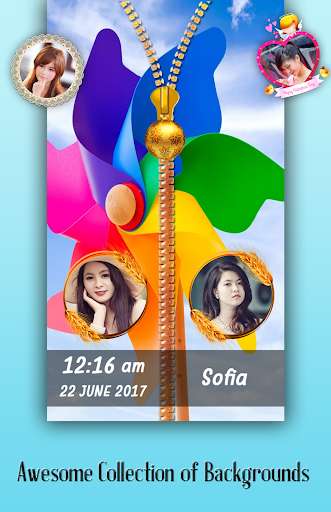 Run android online APK Pinwheel Zipper Lock Screen from MyAndroid or emulate Pinwheel Zipper Lock Screen using MyAndroid