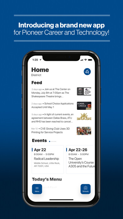 Emulate iPhone app Pioneer Career & Tech Center using MyAndroid Emulate iPhone app Pioneer Career & Tech Center using MyAndroid