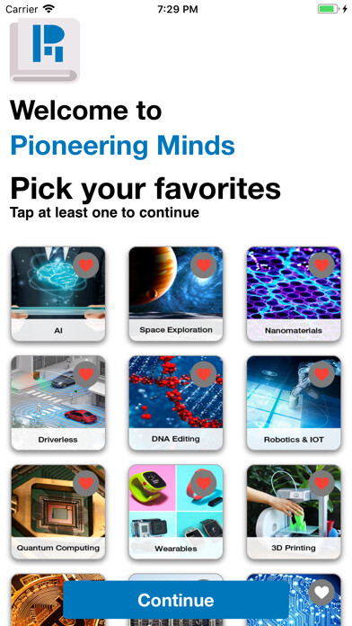 Emulate iPhone app Pioneering Minds using MyAndroid