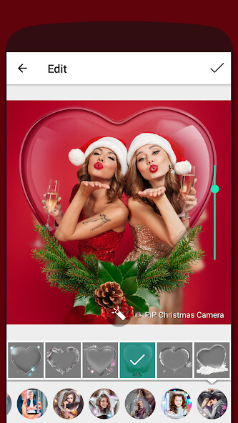 Run android online APK PiP Christmas Camera New Year photo frame 2020 from MyAndroid or emulate PiP Christmas Camera New Year photo frame 2020 using MyAndroid