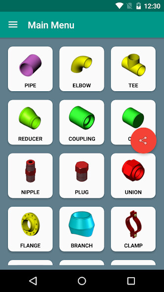 Run android online APK Pipe And Fitting from MyAndroid or emulate Pipe And Fitting using MyAndroid