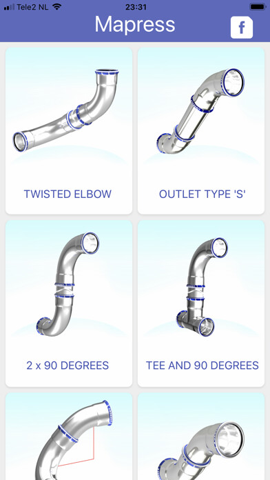 Emulate iPhone app Pipefitter Mapress Calculator using MyAndroid