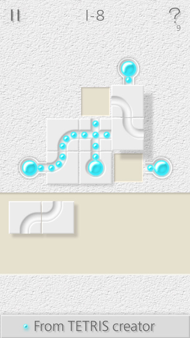 Emulate iPhone app Pipe It Puzzle Challenge using MyAndroid