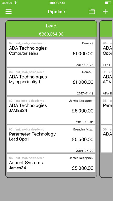 Emulate iPhone app Pipeline for SAP B1 using MyAndroid Emulate iPhone app Pipeline for SAP B1 using MyAndroid