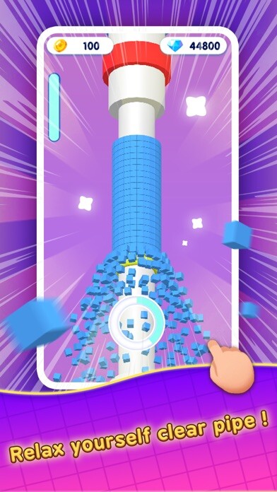 Emulate iPhone app Pipe Master - Puzzle Game using MyAndroid