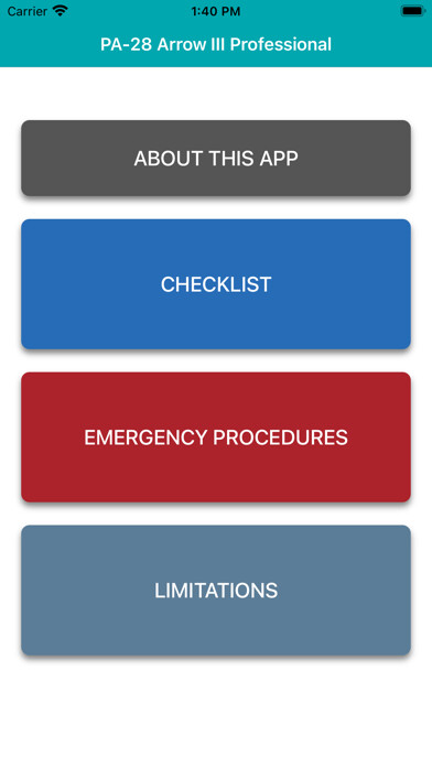 Emulate iPhone app Piper PA-28 Checklists using MyAndroid Emulate iPhone app Piper PA-28 Checklists using MyAndroid