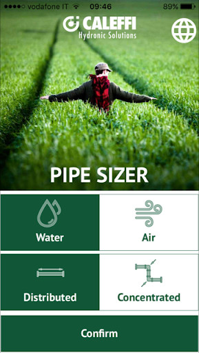 Run android online APK Pipe Sizer Caleffi from MyAndroid or emulate Pipe Sizer Caleffi using MyAndroid