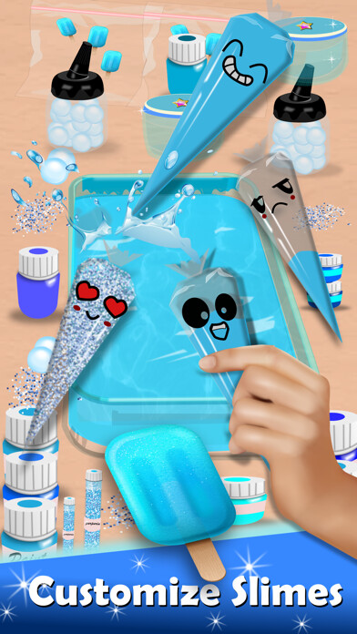 Emulate iPhone app Piping Bags - Makeup Slime Mix using MyAndroid