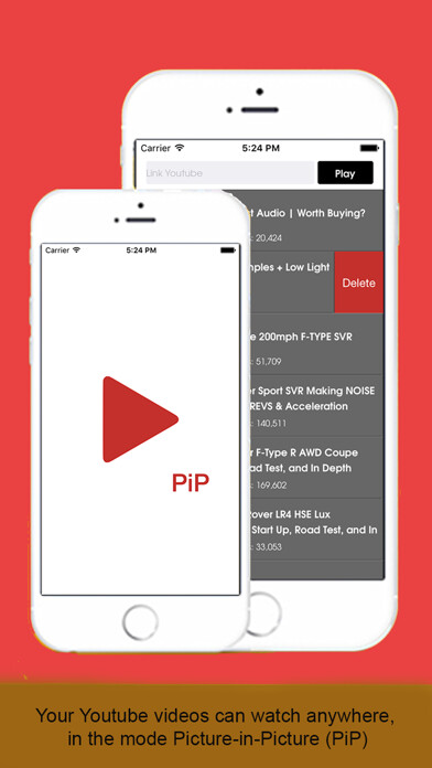 Emulate iPhone app PiP Music Player for Youtube - play video or listen music when off screen using MyAndroid Emulate iPhone app PiP Music Player for Youtube - play video or listen music when off screen using MyAndroid