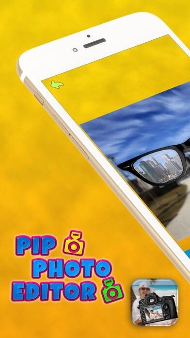 Emulate iPhone app PIP Photo Editor – Best Picture in Picture Camera Effect.s And Collage Make.r using MyAndroid