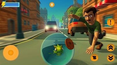 Emulate iPhone app Piranha Fish Aquarium Escape using MyAndroid