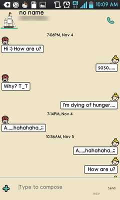 Emulate Android APK Pirate captain and fairy SMS