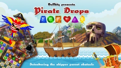 Emulate iPhone app Pirate Drops - Match three puzzle using MyAndroid