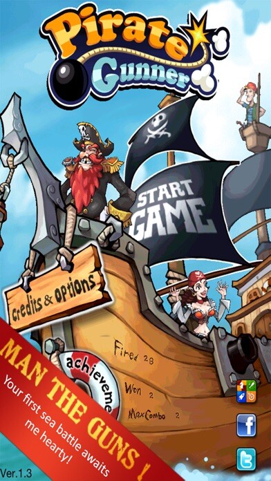 Emulate iPhone app Pirate Gunner HD using MyAndroid