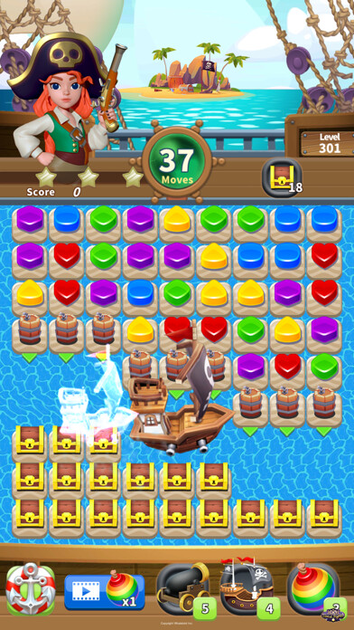 Emulate iPhone app Pirate Jewel Quest using MyAndroid Emulate iPhone app Pirate Jewel Quest using MyAndroid