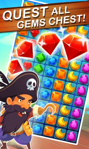 Run android online APK Pirate Jewels Treasure - Jewel Matching Blast from MyAndroid or emulate Pirate Jewels Treasure - Jewel Matching Blast using MyAndroid