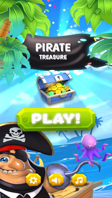 Emulate iPhone app Pirate MATCH 2 – Idle Puzzle using MyAndroid