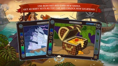 Emulate iPhone app Pirate Mosaic Puzzle. Caribbean Treasures Cruise using MyAndroid Emulate iPhone app Pirate Mosaic Puzzle. Caribbean Treasures Cruise using MyAndroid