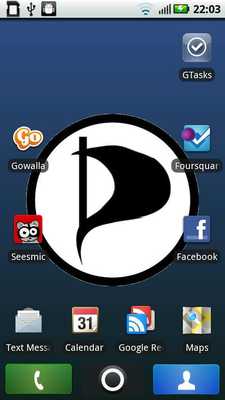 Emulate Android APK Pirate Party Live Wallpaper Emulate Android APK Pirate Party Live Wallpaper