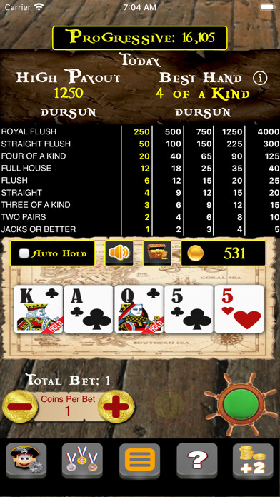Emulate iPhone app Pirate Poker! using MyAndroid Emulate iPhone app Pirate Poker! using MyAndroid