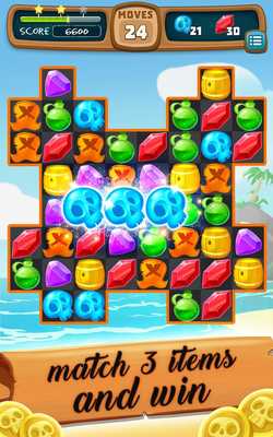 Emulate Android APK Pirates Gold Match 3 Emulate Android APK Pirates Gold Match 3