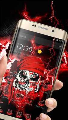 Emulate Android APK Pirate Skull Wallpaper