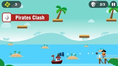 Emulate iPhone app Pirates Shooter Clash using MyAndroid