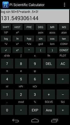 Emulate Android APK Pi Scientific Calculator Emulate Android APK Pi Scientific Calculator
